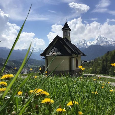 Ferienwohnung Lederhose Bischofswiesen Exteriér fotografie