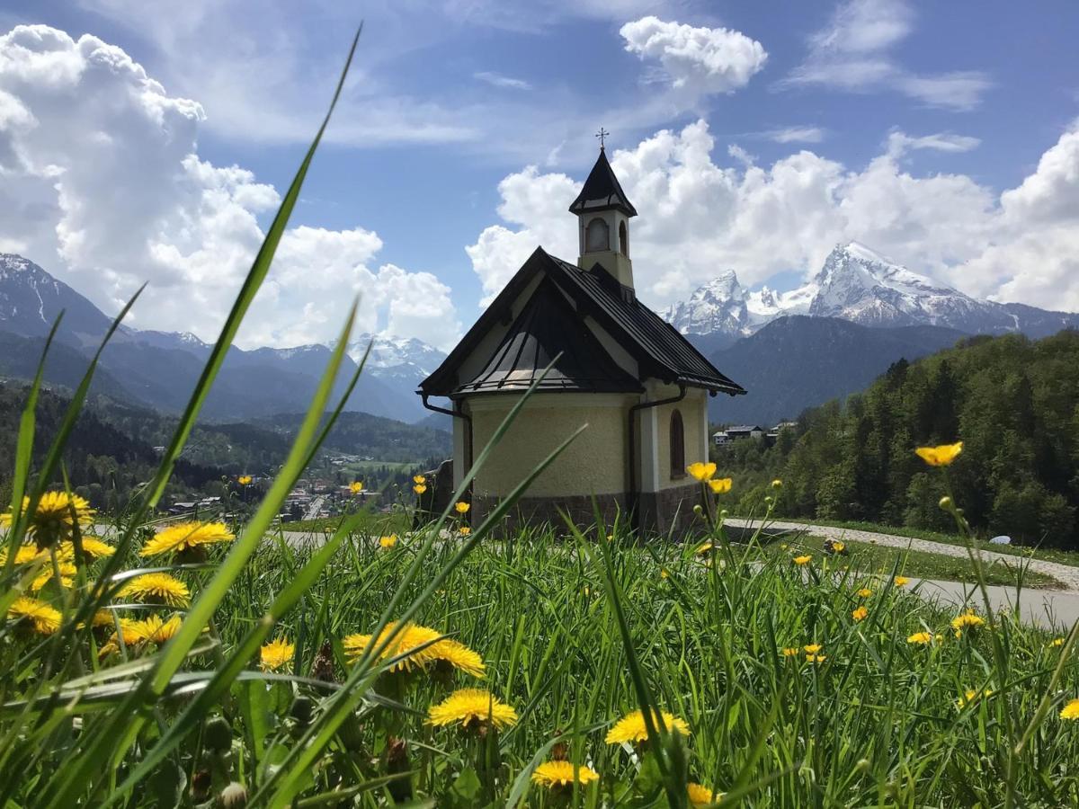 Ferienwohnung Lederhose Bischofswiesen Exteriér fotografie